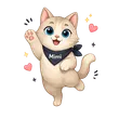 Mimiao cat waving hello